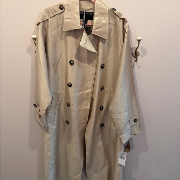 Gerard Darel Jackets & Blazers - Gerard Darel Champagne Trench Coat